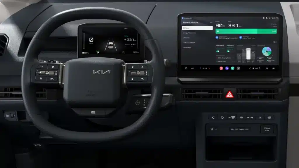 PV5 Passenger Elite interior