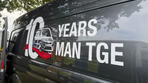 MAN TGE celebrates 10 years with special anniversary edition