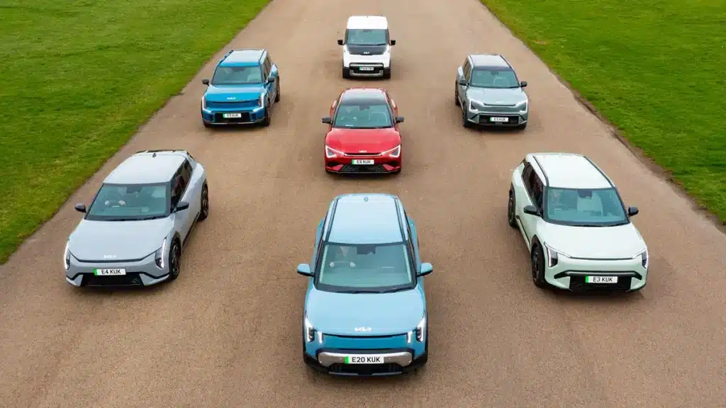 Kia EV range