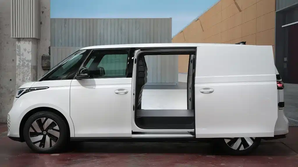 ID Buzz Cargo side door opening