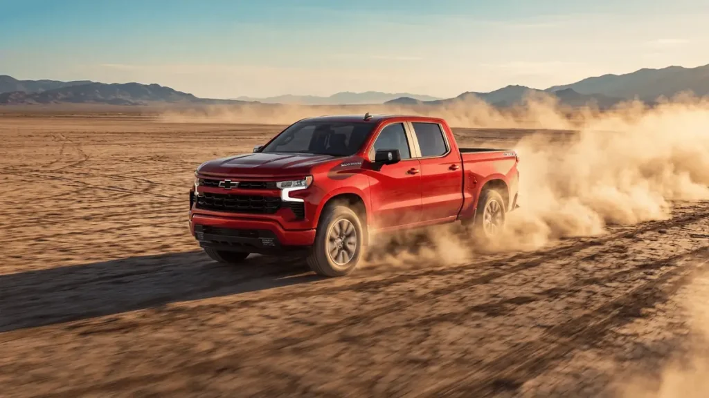Chevrolet Silverado pick-up available through the GM Specialty Vehicles UK retailer network