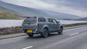 Isuzu D-Max pick-up on a road trip