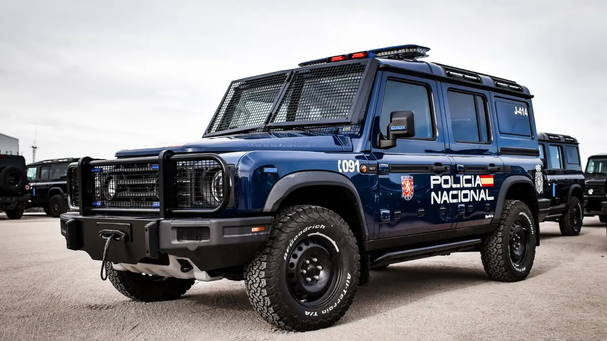 INEOS Grenadier vehicles prepared for military and blue-light use
