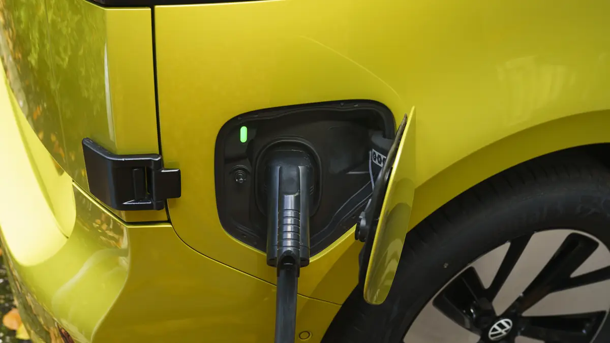Volkswagen ID. Buzz Cargo electric van charging